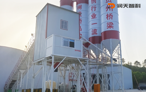 HZS120 concrete mixing station