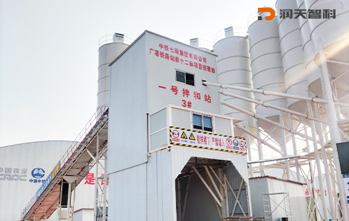 HZS180 concrete mixing station