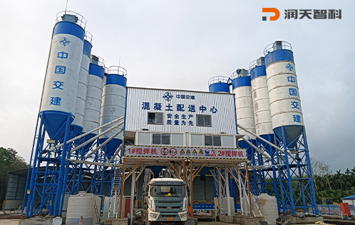 HZS120F concrete mixing station